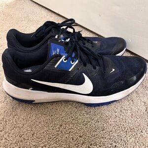Nike Men's Navy Blue White Athletic Shoes